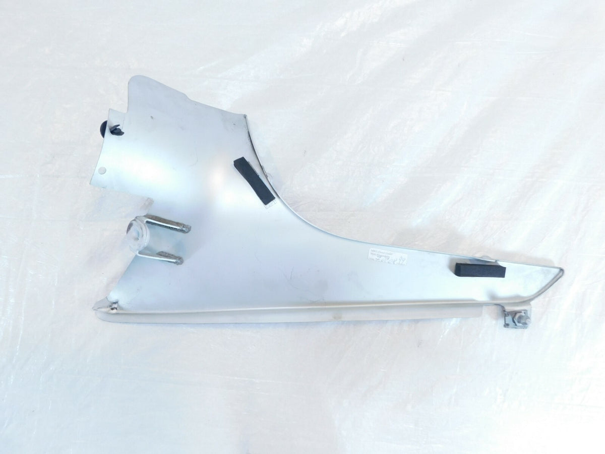 2008 2009 2010 Victory Vision Brushed Aluminum Left Saddlebag Side Cover Fairing - C3 Cycle