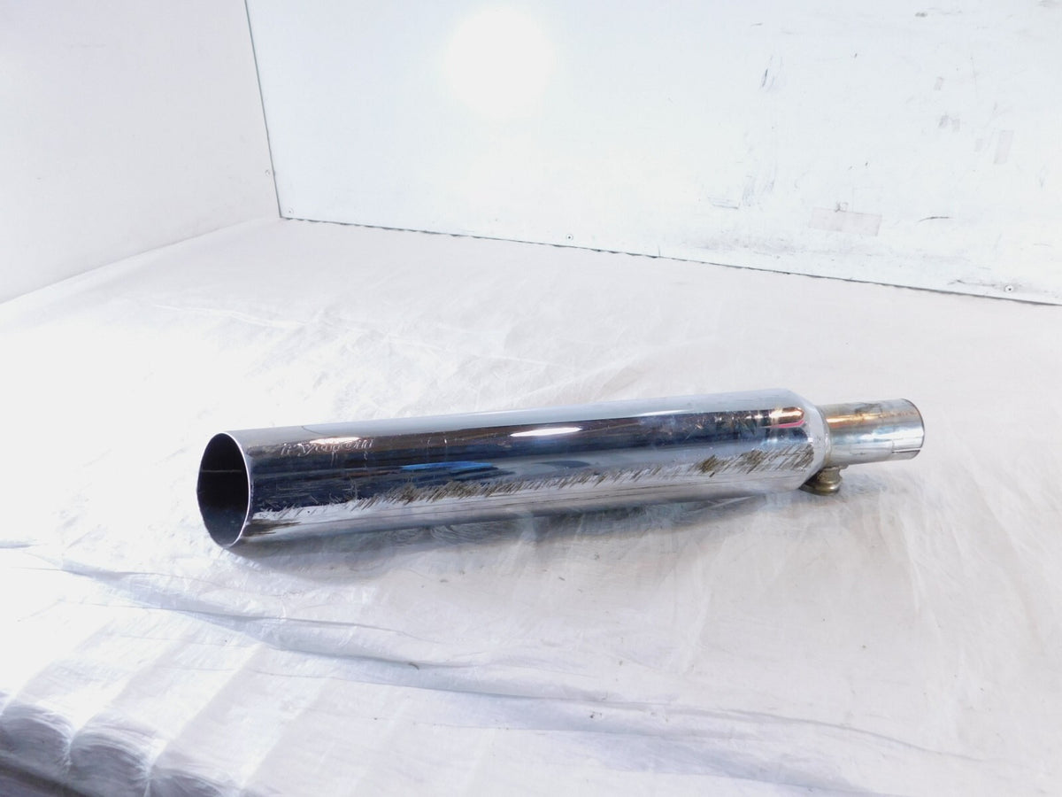 One Harley Davidson Sportster 8831200 Python Chrome Exhaust Pipe Muffler -Rash - C3 Cycle