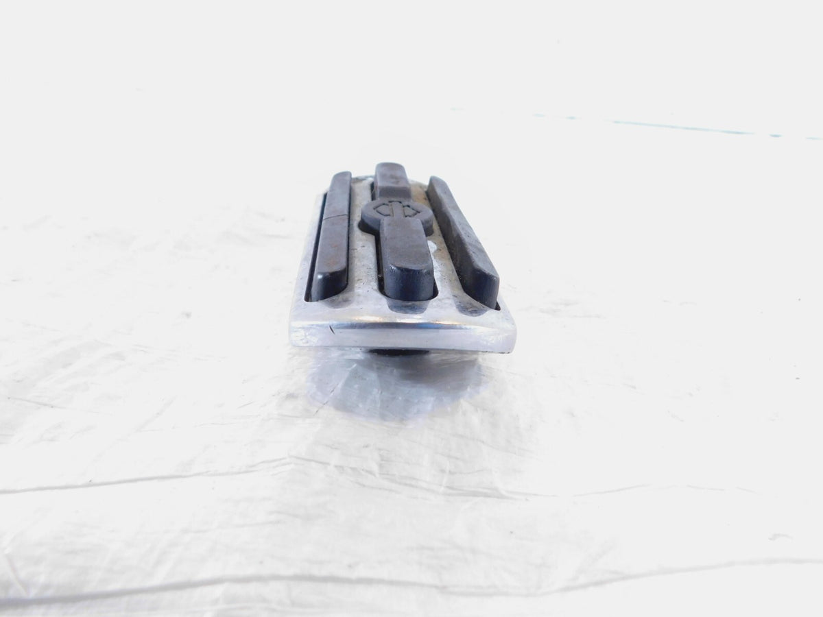 Harley Touring FXR Dyna Sportster Softail Black & Chrome Peg Footpeg Footrest - C3 Cycle