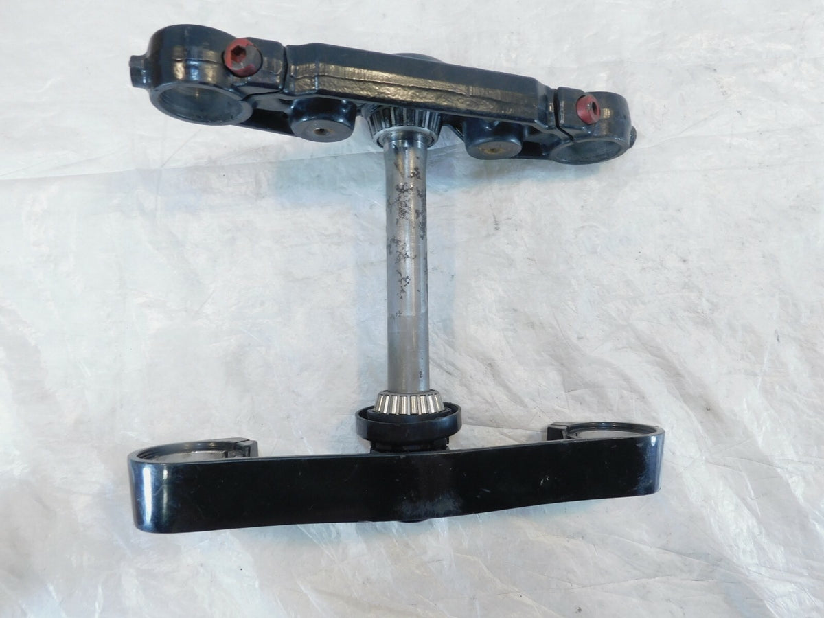 2006 Kawasaki Vulcan 900 Classic LT Front Upper/Lower Triple Tree Steering Stem - C3 Cycle