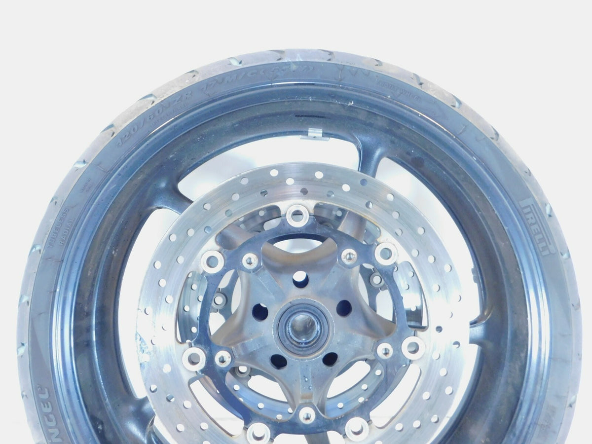 Yamaha YZFR6S YZF R6S & YZFR6 R6 & FZ6 FZ-6 Front Drive Wheel Rim Tire & Rotors - C3 Cycle