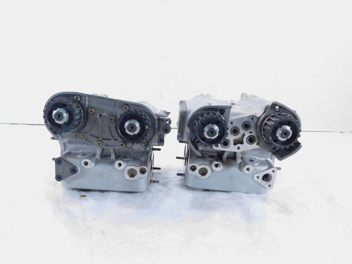 1999-2001 Ducati Sport Touring ST4 Engine Motor Cylinder Heads w/ Valve Cover - C3 Cycle