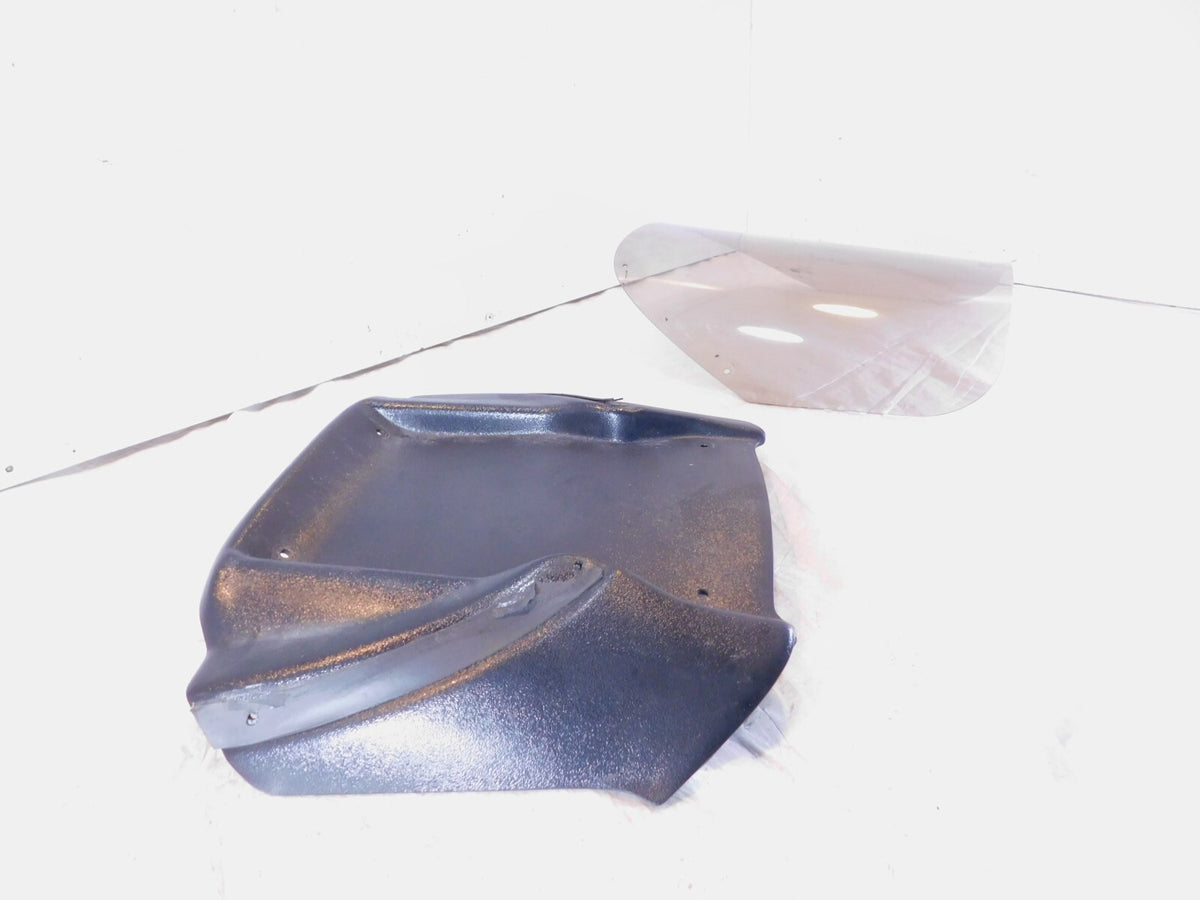 1993-1996 BMW K1100RS K1100 RS Front Windshield Wind Screen & Cover Panel Plate - C3 Cycle