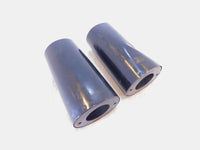 Harley TRoad King & Electra Glide & Softail Black Front Fork Slider Cover Tins - C3 Cycle
