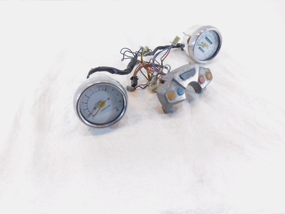 1984-1999 Yamaha Virago 700 750 1100 XV750 Tach Speedometer Instrument Cluster - C3 Cycle
