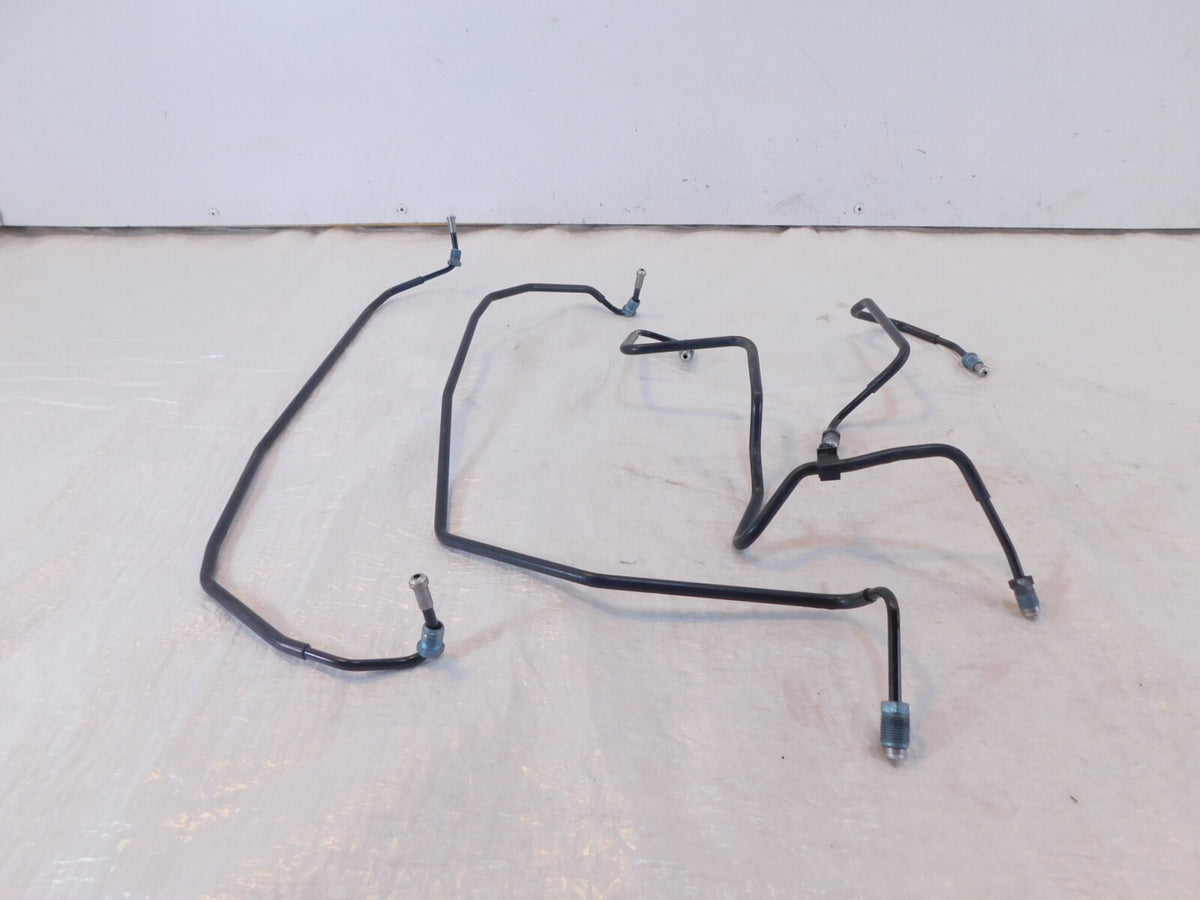2006-2014 BMW F800R F800ST Black Front/Rear ABS Break Control Circuit Pipe Lines - C3 Cycle