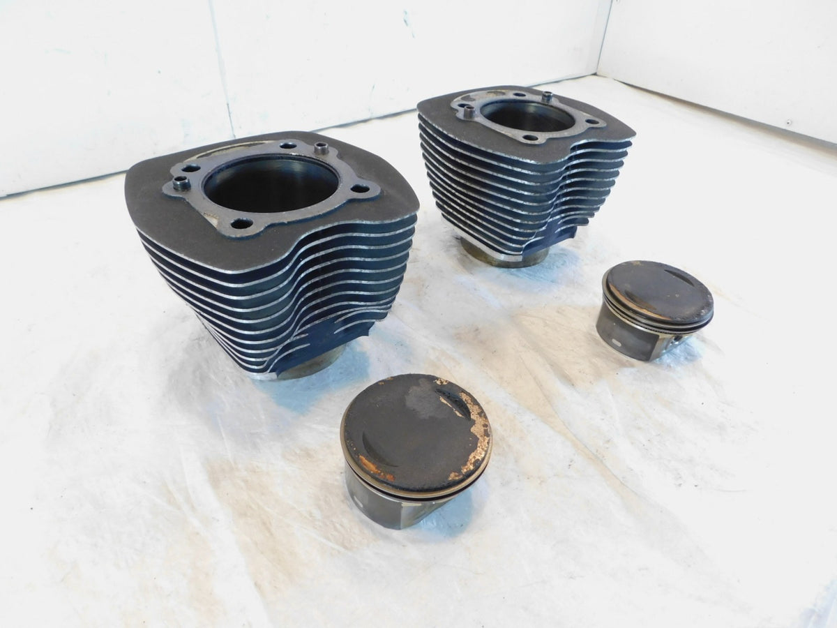 Harley Davidson Touring Dyna & Softail Twin Cam 96 Black Cylinders & Pistons - C3 Cycle