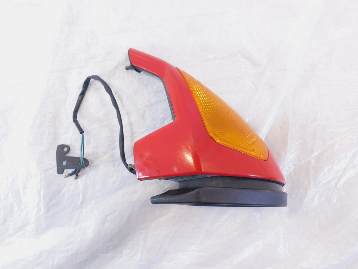 Ducati Superbike 749 749S 999 999R Red Front Right Turn Signal Side View Mirror - C3 Cycle