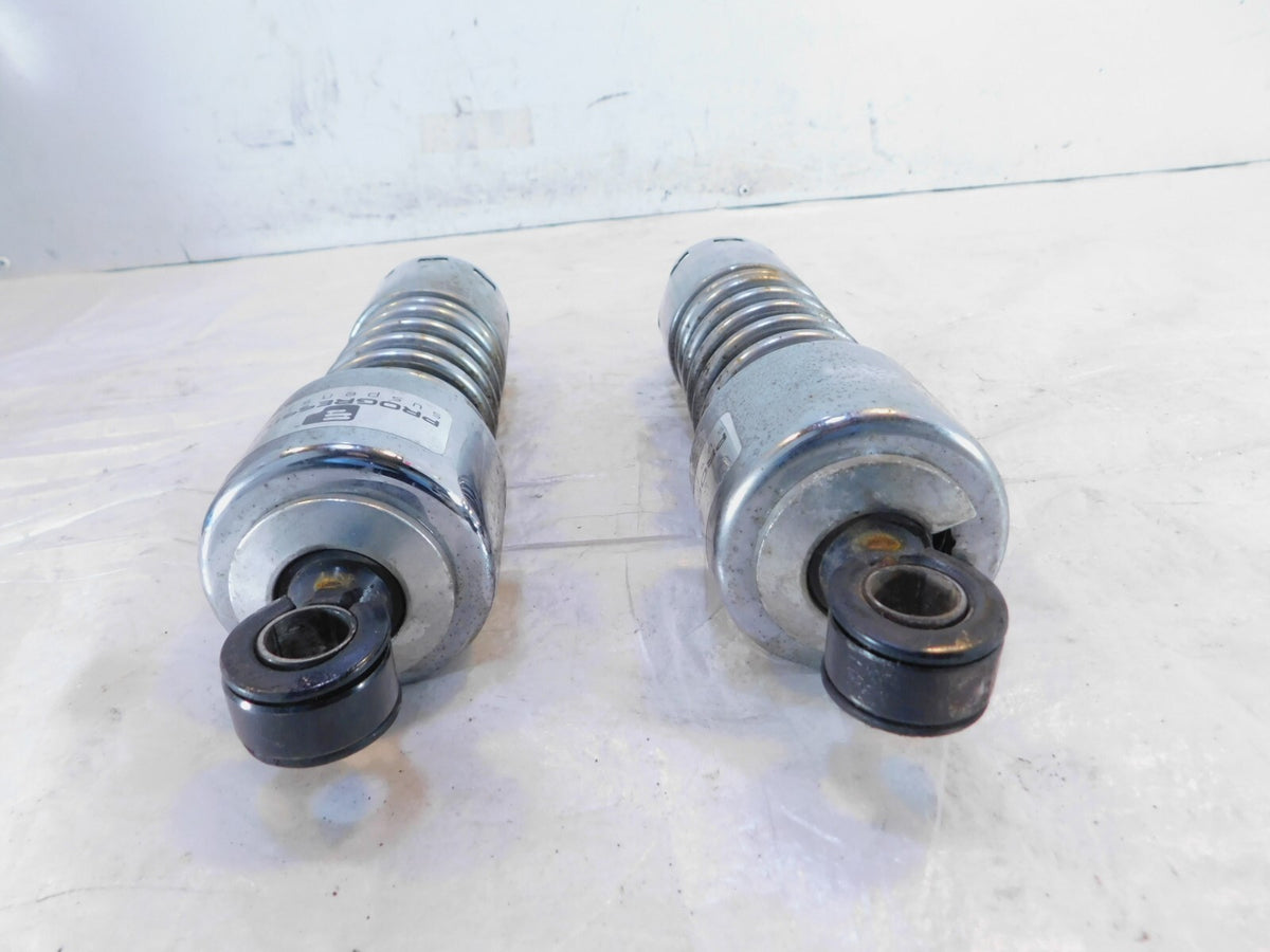 Harley Sportster 883 & 1200 Chrome Progressive Rear Spring Shock Absorbers - 11"