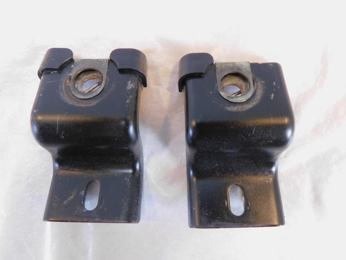 Harley Davidson Touring Electra Glide & Road King Black Saddlebag Mount Brackets - C3 Cycle