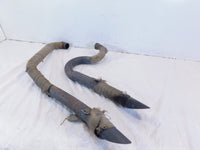 2006-2010 Victory Kingpin Black Dual Front & Rear Exhaust Header & Muffler Pipes - C3 Cycle
