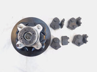 Honda CB650 Custom & Nighthawk 650 Black Rear Wheel Drive Hub Flange w/ Dampers - C3 Cycle