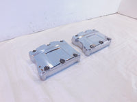Harley Davidson Touring Dyna & Softail Chrome Cylinder Head Rocker Boxes - C3 Cycle