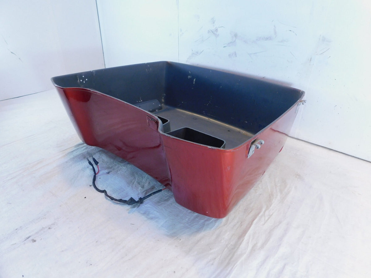 1986-1990 Harley Davidson Touring Tour Electra Glide Red Luggage Tour-Pak Bottom - C3 Cycle