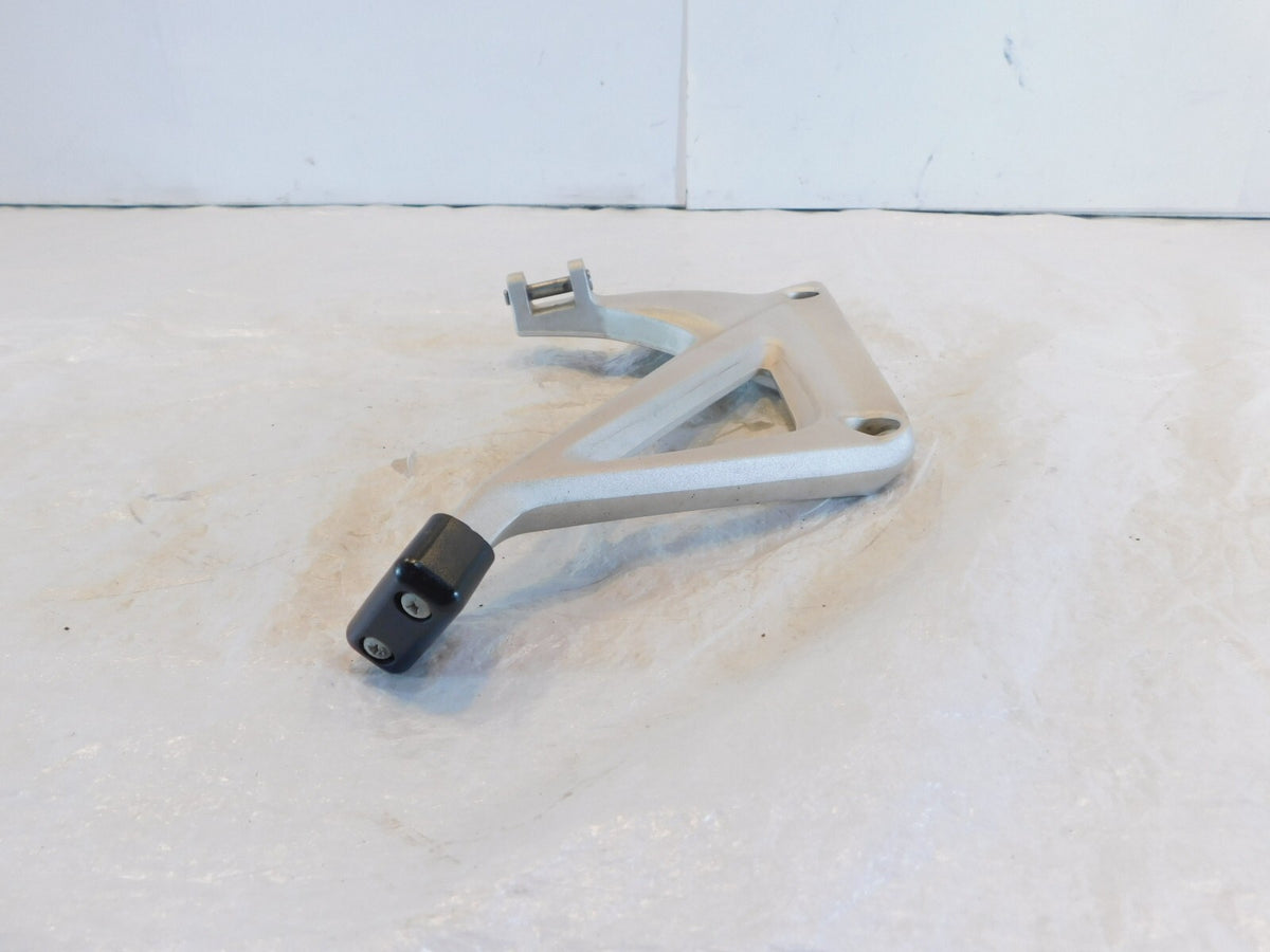 BMW R1200RT R1250RT Silver Left Rear Passenger Footrest Footpeg Mount Bracket - C3 Cycle
