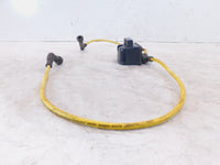 Yamaha Virago 700 750 1000 1100 Front/Rear Ignition Coil w/ Yellow Plug Wires - C3 Cycle