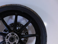 1996-1999 Harley Sportster 883 & 1200 Silver Dual Disc Front Wheel Rim & Rotors - C3 Cycle