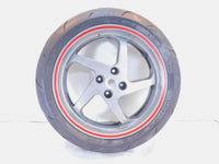 2004-2008 Honda Interceptor 800 VFR800 VFR800A ABS Silver Rear Wheel Rim & Tire - C3 Cycle