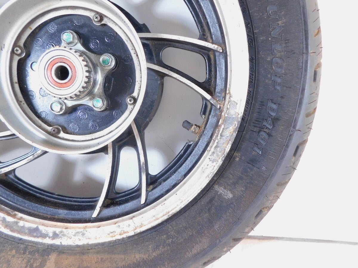1982-1983 Yamaha XJ750 XJ750J Maxim 750 Black Cast Rear Mag Wheel Rim - C3 Cycle