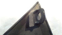 2011 11 Suzuki GSXR1000 GSX-R1000 Right Gas Petrol Fuel Tank Cover Fairing Cowl - C3 Cycle