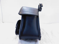 Viking Left & Right Motorcycle Slanted Black Left Saddlebag Saddle Side Bag - C3 Cycle