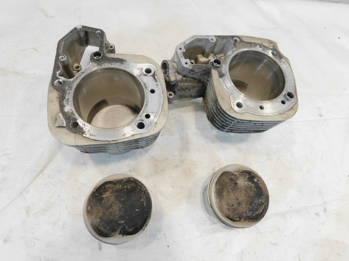 1992-2002 BMW R1100RT & R1100RS Left/Right Engine Cylinder Barrel Jugs & Pistons - C3 Cycle