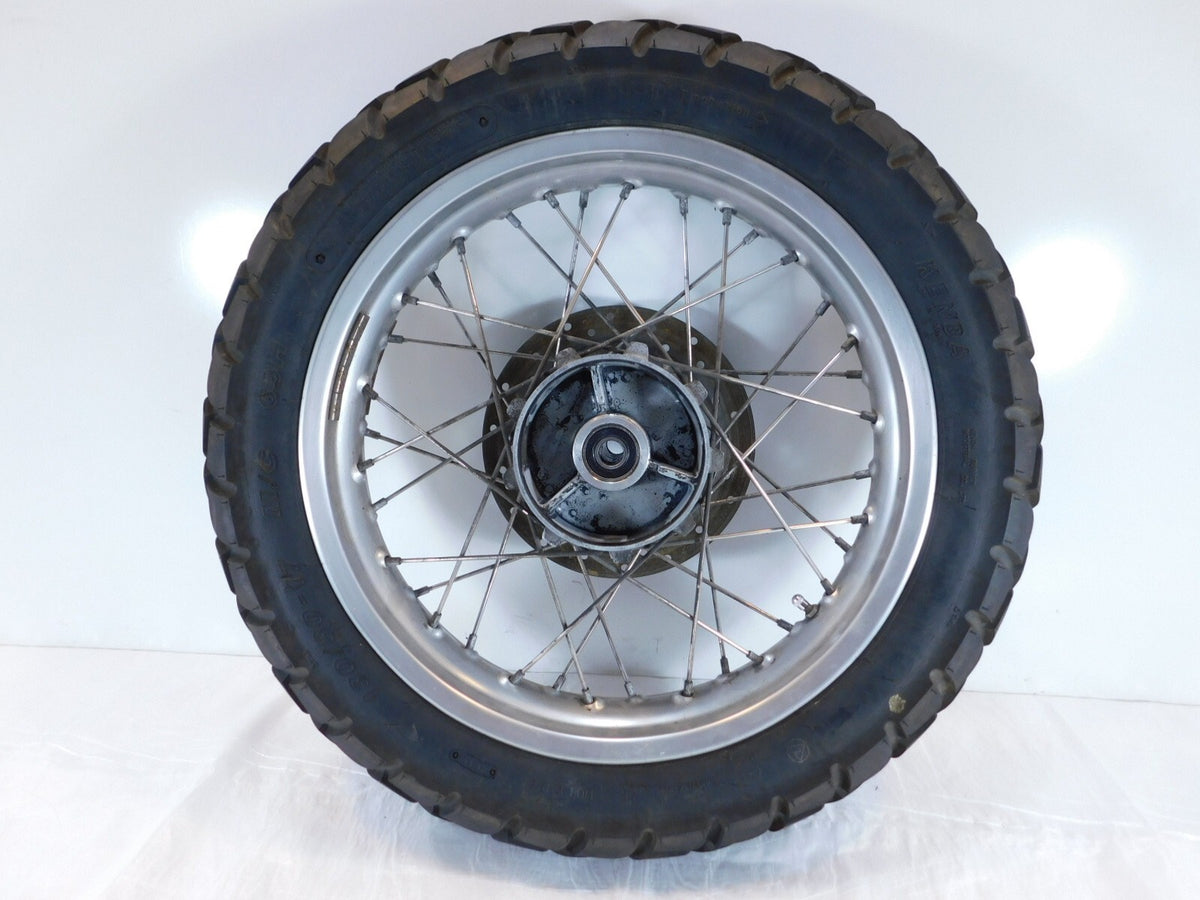 BMW F650GS G650GS & Dakar Sertao Spoked Laced Rear Wheel Hub Rim w/ Rotor & Tire - C3 Cycle