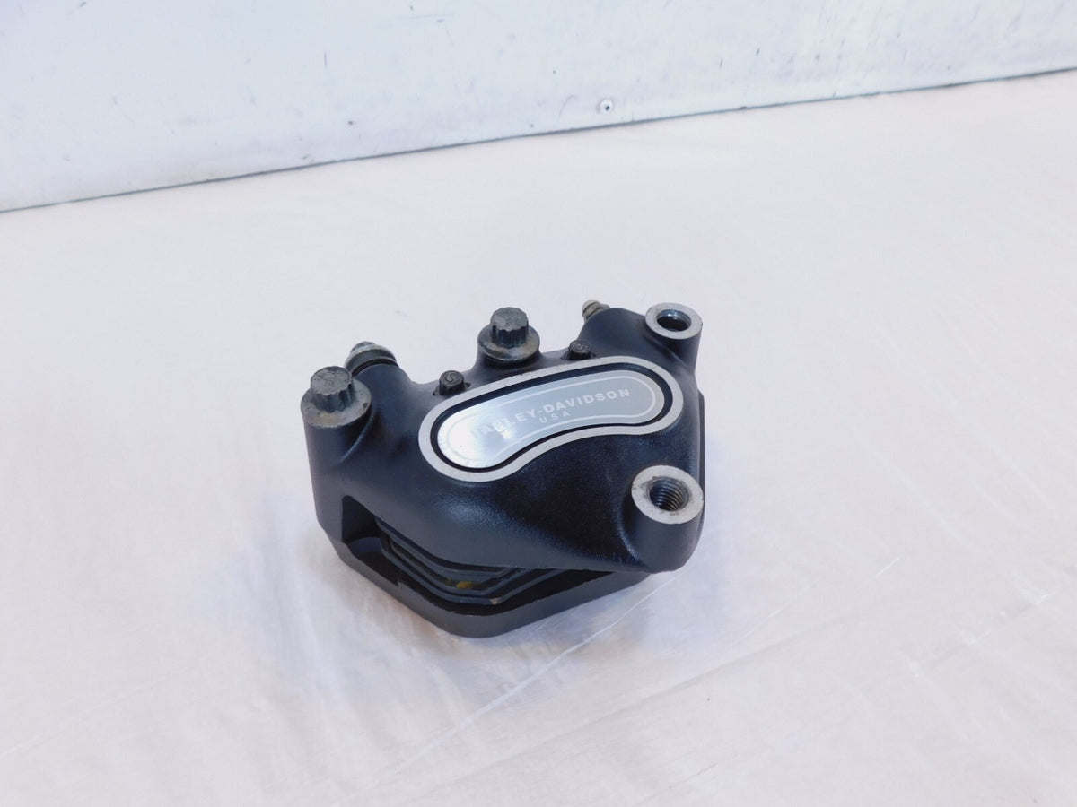 Harley Davidson Touring Sportster Black Right Front Wheel Brake Caliper - C3 Cycle