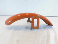 Harley Davidson Dyna FXDWG Wide Glide Softail Orange Front Wheel Cover Fender - C3 Cycle