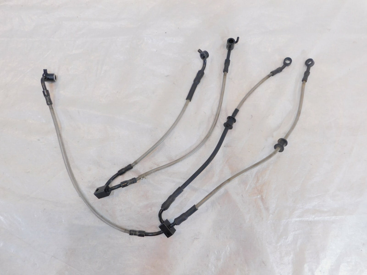 2018 Kawasaki Ninja H2 SX SE Front Brake Master Cylinder Caliper Hose Pipe Lines - C3 Cycle