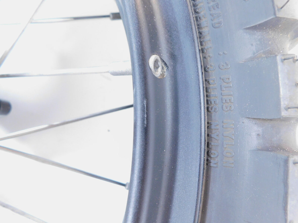 2016-2017 Aprilia Caponord 1200 Rally Black Laced Front Wheel Rim & Tire 19"x3" - C3 Cycle