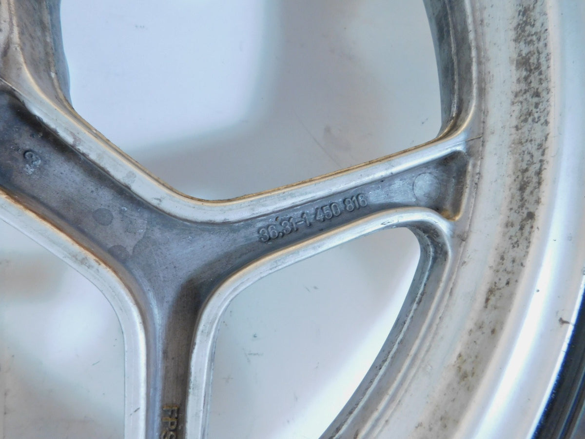 BMW K100 K100LT K100RS K75 & R65 R80 R80RT R100RT Cast Front Rim Wheel - Bent - C3 Cycle