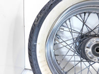 Harley Davidson Softail Heritage Classic Spoked Front Wheel Rim w/ Tire -Bent - C3 Cycle