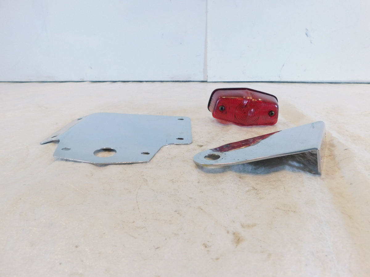 Harley Davidson Ironhead Sportster 900 1000 Side Mount License Plate Bracket Lot - C3 Cycle