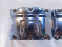 Harley Davidson Touring Dyna & Softail Chrome Cylinder Head Rocker Boxes - C3 Cycle