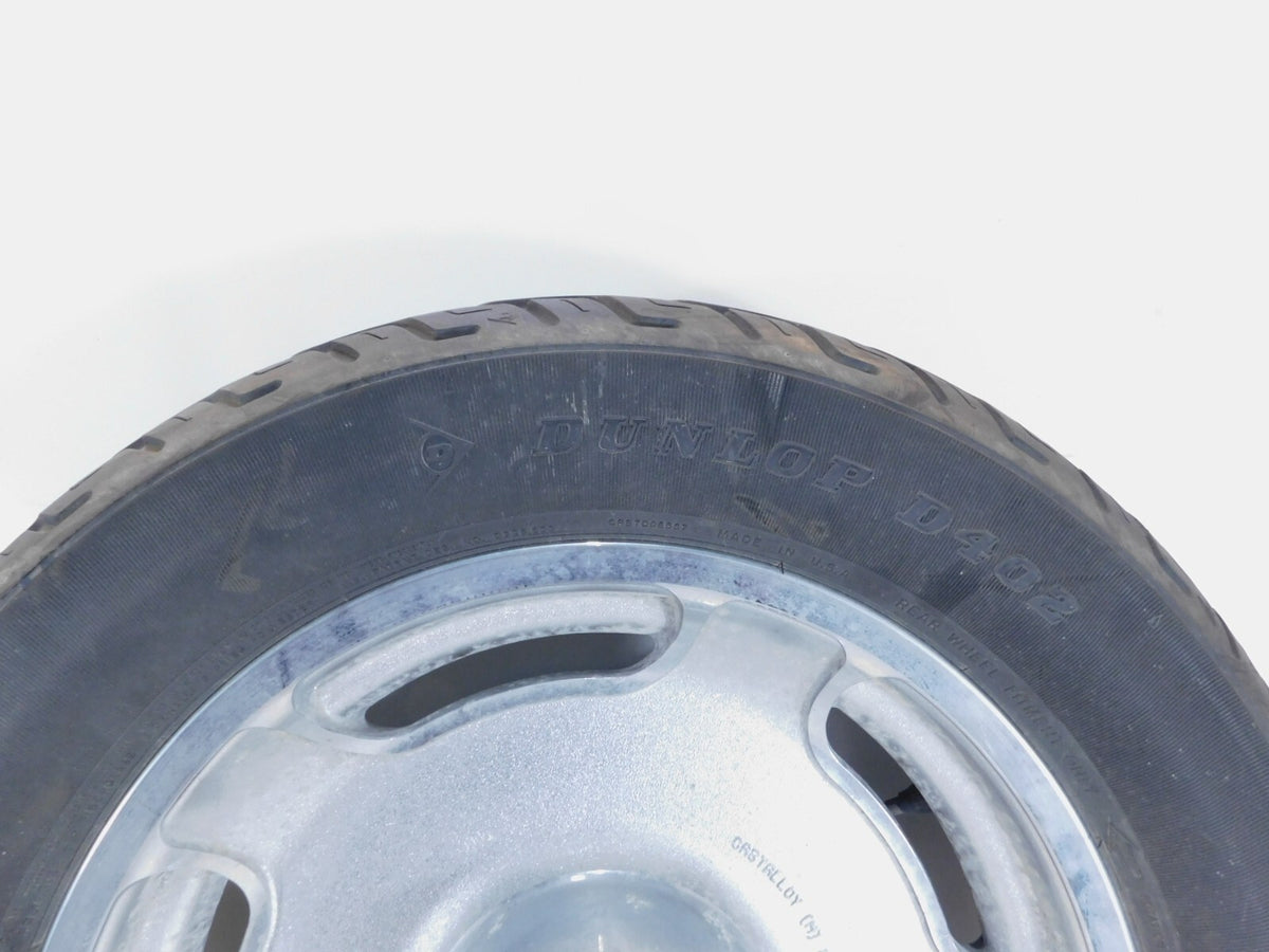 Harley Davidson Road King Electra Glide Chrome Mag Rear Wheel Rim Tire & Rotor - C3 Cycle