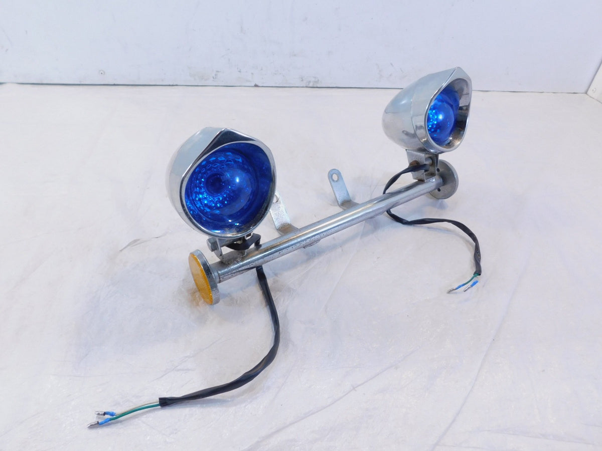 Cixi Kingring Rongyao Aggressor V Jinlun 250cc Fog Side Light Lamps & Mount Bar - C3 Cycle