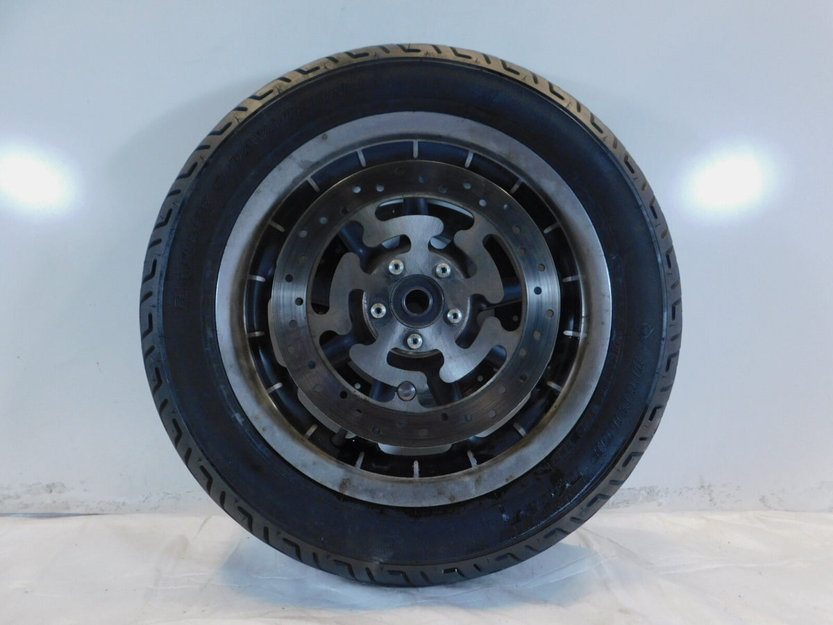 Harley Touring Road King & Electra Glide Cast Front Wheel Rim w/ Tire & Rotors - C3 Cycle
