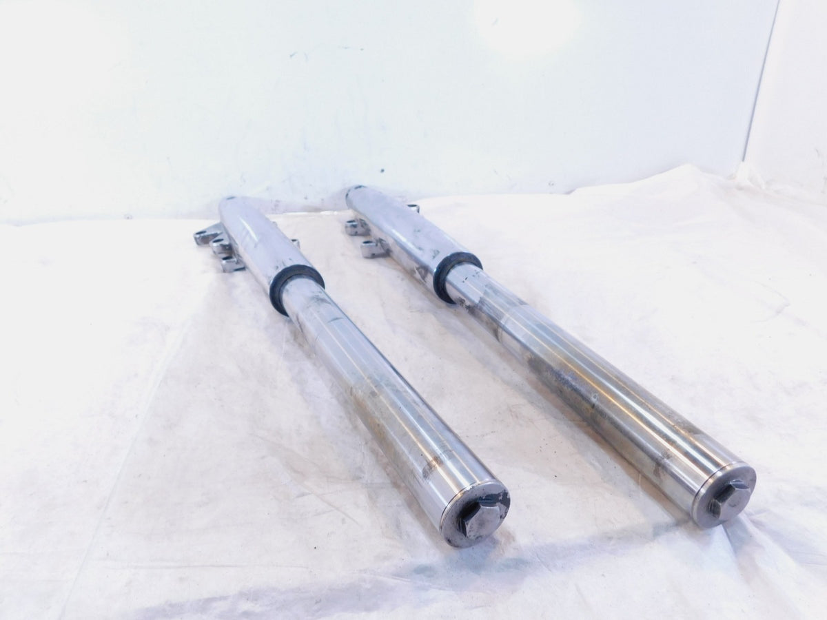 Indian Chief Chieftain & Roadmaster Chrome Left & Right Front End Fork Shocks