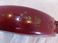 1981-1993 Harley Davidson Sportster 883 1000 1200 Red Rear Wheel Cover Fender - C3 Cycle