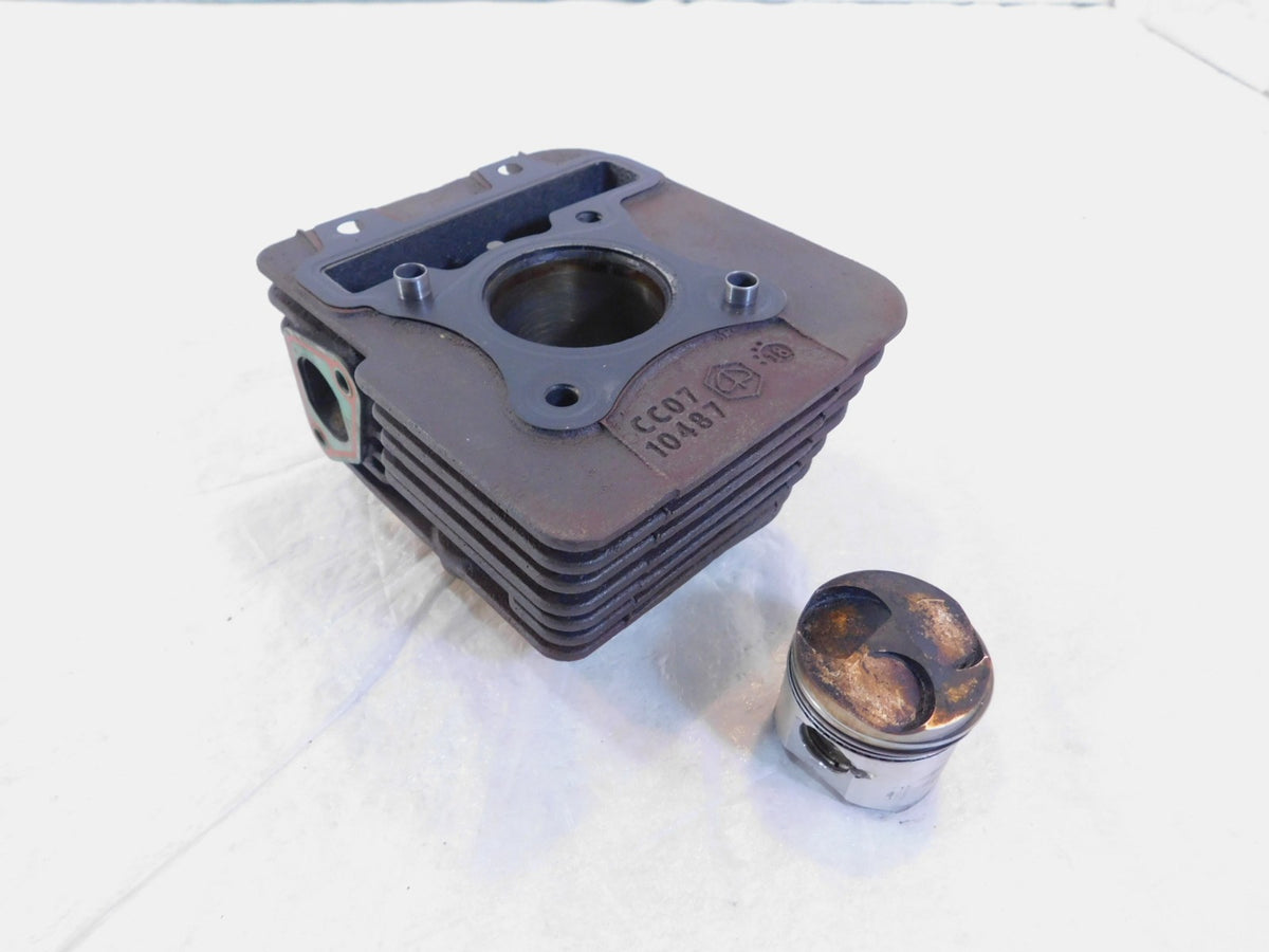 2017-2024 Piaggio Vespa Primavera & Sprint 50 Engine Cylinder Barrel w/ Piston - C3 Cycle