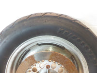 1999-2004 Yamaha V-Max 1200 VMX12 OEM Silver Cast Rear Back Wheel Rim Hub & Tire - C3 Cycle