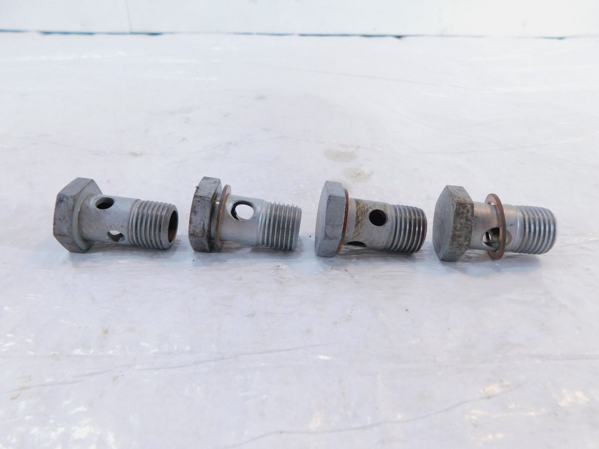 BMW F650 F650GS F650CS & R1200C R1200 Oil Pipe Hose Hollow Banjo Bleeder Bolts - C3 Cycle