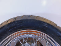 Harley Davidson Sportster 883 & 1200 Laced Rear Chrome Wheel Rim & Tire & Rotor - C3 Cycle