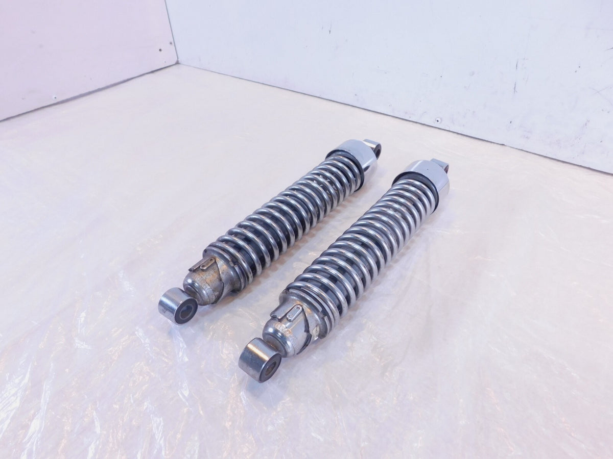 Harley Davidson Sportster 883 & 1200 Chrome Left & Right Rear Shock Absorbers - C3 Cycle