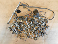 2012 12 Piaggio Vespa LX 50 Miscellaneous Engine Nuts Bolts Brackets Parts Lot - C3 Cycle
