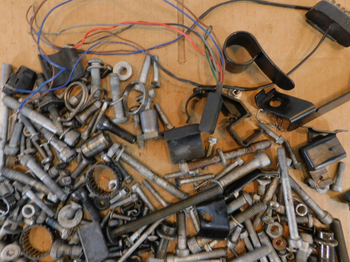 20010 10 BMW F800 F800ST Misc Hardware Nuts Bolts Brackets Parts Box Lot - C3 Cycle