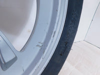 2001-2005 BMW F650 CS F650CS Scarver Silver Rear Rim Wheel & Tire - 36317681009 - C3 Cycle