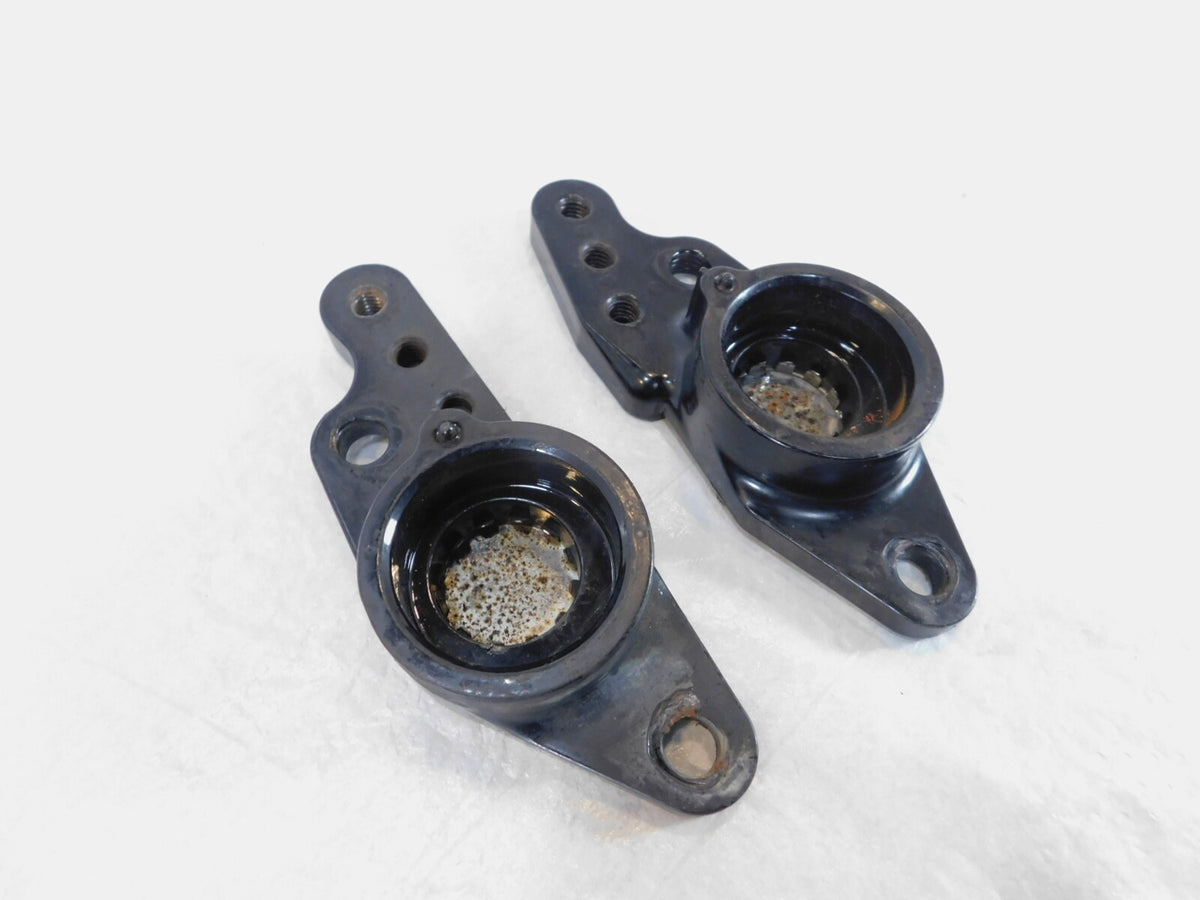 Harley Davidson Road King & Electra Glide Frame Swingarm Mount Brackets w/ Caps