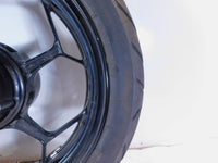 2013-2017 Kawasaki Ninja 300 EX300 Black Back Rear Wheel Rim w/ Cush Hub - C3 Cycle